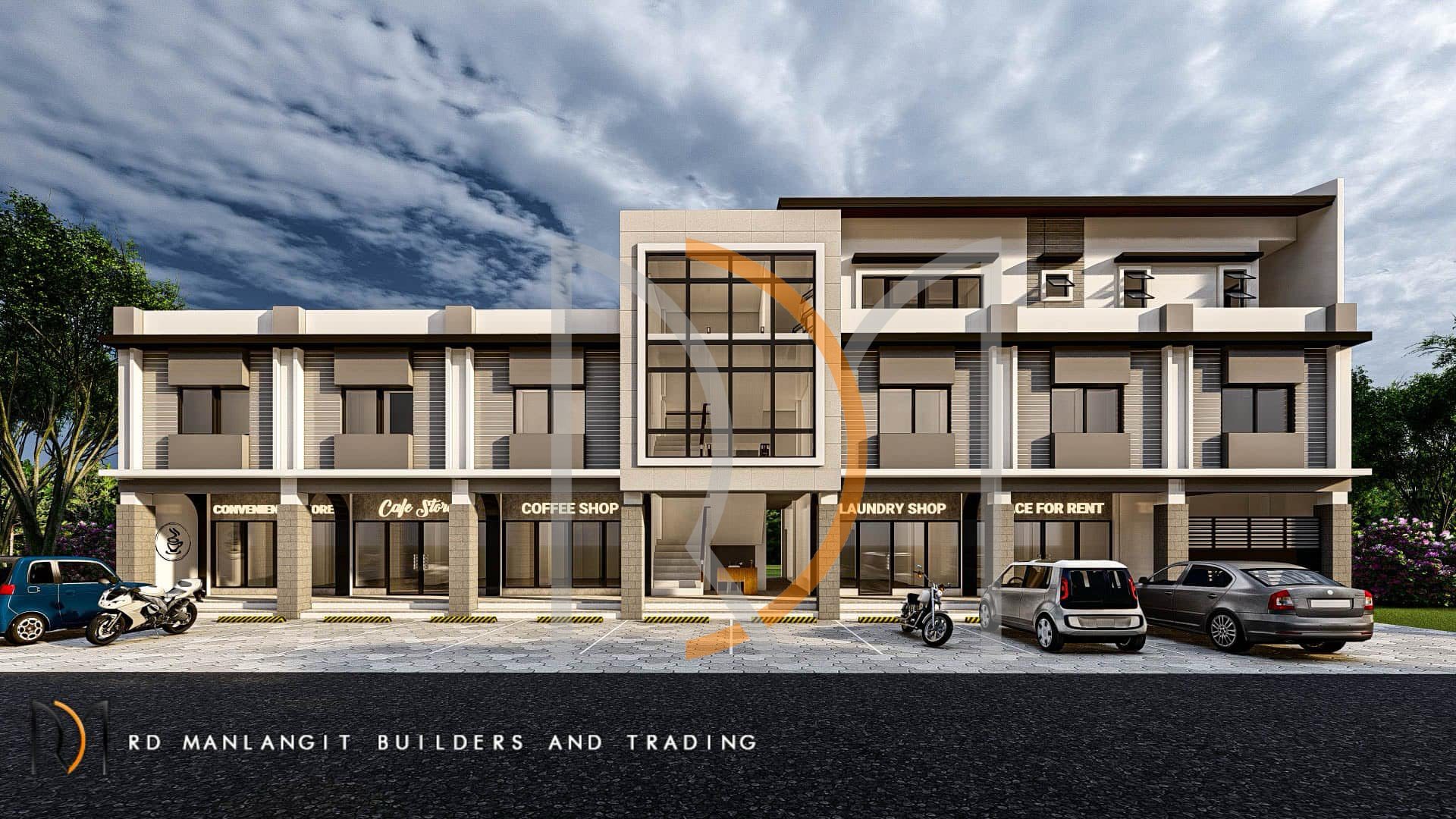 Propose 2 Storey & Deck Mixed-Use Commercial Building, 2024